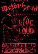 Poster Motorhead Live and Loud 61x91,5cm
