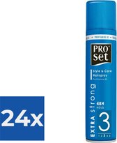 Proset Hairspray Extra Sterk - Voordeelverpakking 24 stuks