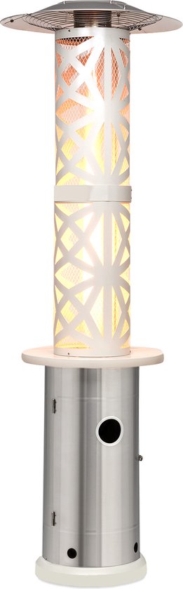 Bartscher gas terrasverwarming, verrijdbaar - 825131 - Beuk Horeca