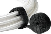 Hama Serre-câbles autoadhésif Nylon® noir flexible (L x l) 1000 mm x 19 mm 1 pc(s) 00020543