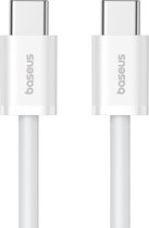 Baseus Superior Series 2 USB-C naar USB-C Kabel 100W 2 Meter Wit