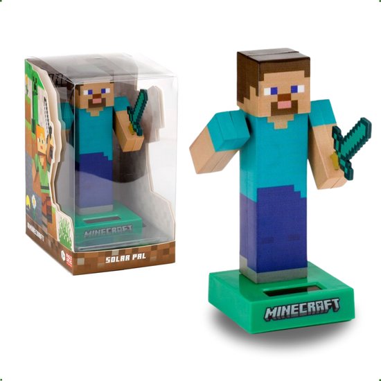 Minecraft Solar Pal - speelgoed Minecraft - Figurine - Bras