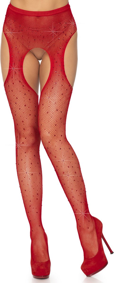Goedkoopste Crystalized suspender hose