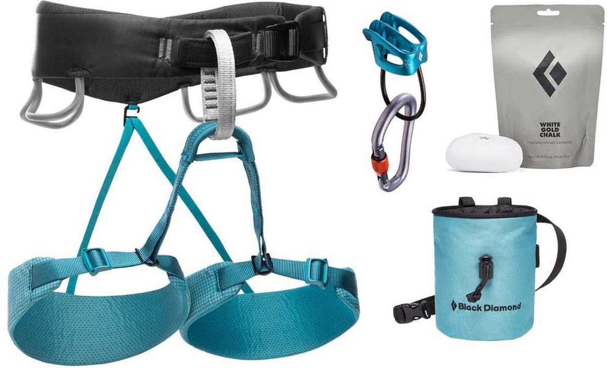 Black Diamond Momentum Package - Aqua verde - Maat XS