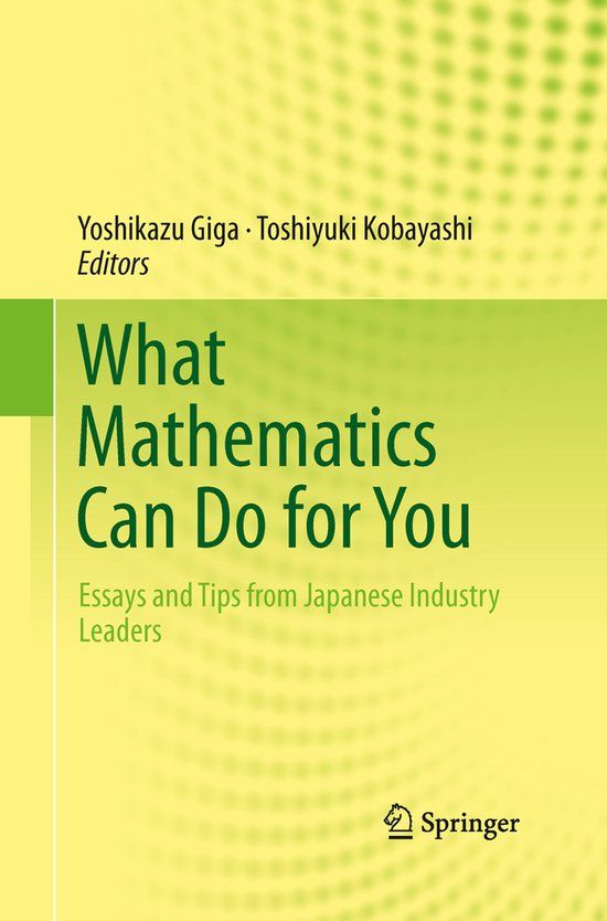 What Mathematics Can Do for You - cover