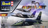 1:144 Revell 03810 50th Anniversary - Alpha Jet Planes - 3 Kits! Plastic Modelbouwpakket