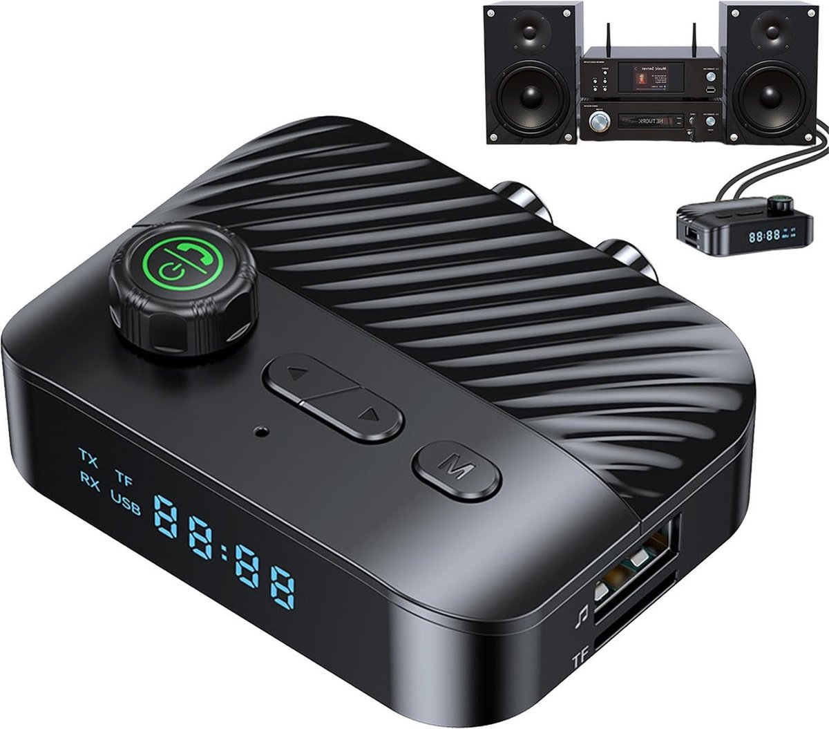 Home stereo 2024 bluetooth receiver
