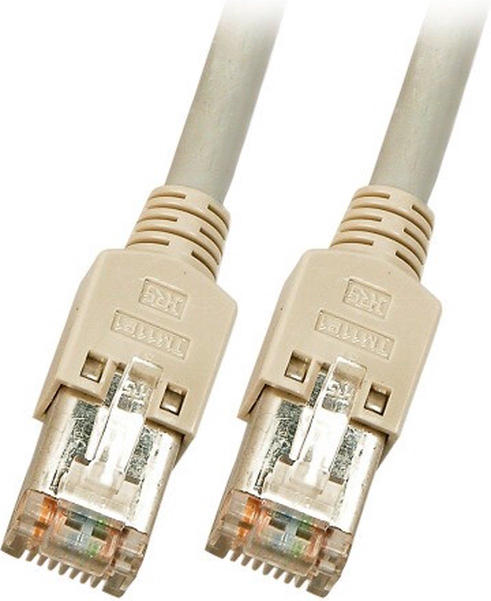 CAT5e kabel 15 meter Grijs