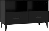 vidaXL-Tv-meubel-80x36x50-cm-bewerkt-hout-zwart