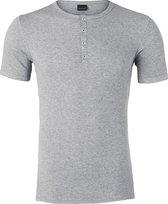 Schiesser Retro Rib T-shirt - grijs -  Maat M