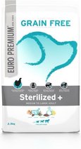 Euro-Premium Medium Tot Large Adult Sterilized 2,5 kg