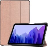 Samsung Galaxy Tab A7 (2020) Hoes - Book Case met TPU cover - RosÃ© Goud