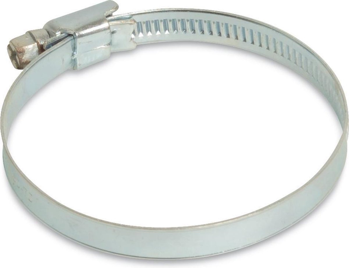 Mega Wormschroefslangklem staal gegalvaniseerd 16 mm x 27 mm type W1 9 mm, per 20 stuks
