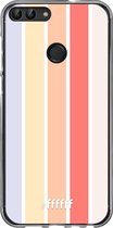 Huawei P Smart (2018) Hoesje Transparant TPU Case - Vertical Pastel Party #ffffff