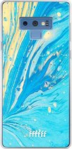 Samsung Galaxy Note 9 Hoesje Transparant TPU Case - Endless Azure #ffffff