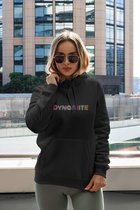 BTS Bangtan Boys Dynamite Black Hoodie | Kpop Army Bangtan Boys Fan Album Merchandise | Unisex Maat XS