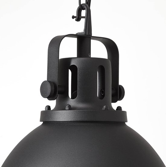 Uitstralen motto Trouw Brilliant Moderne/Industriële Hanglamp "Jesper" Zwart | bol.com