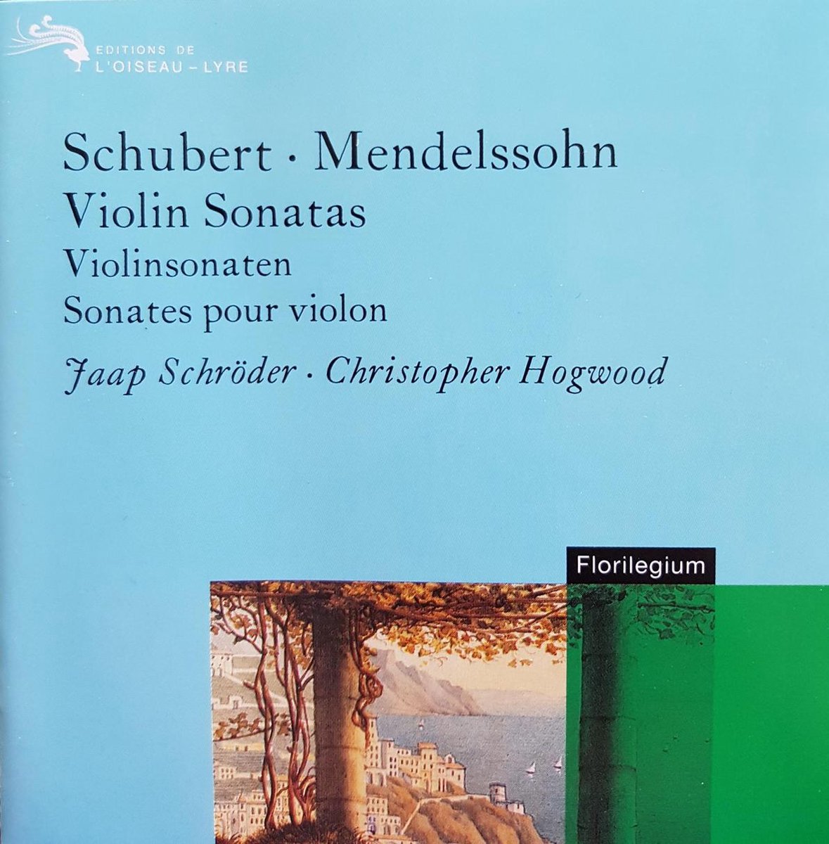 Violin Sonatas - J. Schröder - C. Hogwood