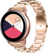 Samsung Galaxy Watch bandje 40mm - Samsung Galaxy Watch Active 2 42mm / 44mm - iMoshion Stalen Smartwatch bandje - Roze