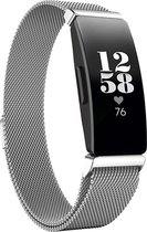 iMoshion Bandje Geschikt voor Fitbit Inspire - iMoshion Milanese Watch bandje - Zilver