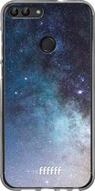 Huawei P Smart (2018) Hoesje Transparant TPU Case - Milky Way #ffffff
