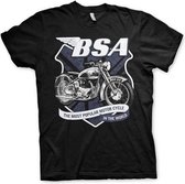 BSA Heren Tshirt -M- 650 Shield Zwart