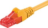CAT6 UTP patchkabel / internetkabel 1 meter geel - CCA - netwerkkabel