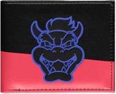 Nintendo Super Mario Bifold portemonnee Bowser Zwart/Roze