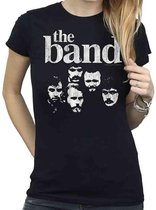 The Band Dames Tshirt -S- Heads Zwart