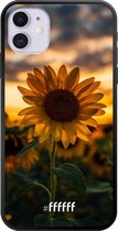iPhone 11 Hoesje TPU Case - Sunset Sunflower #ffffff