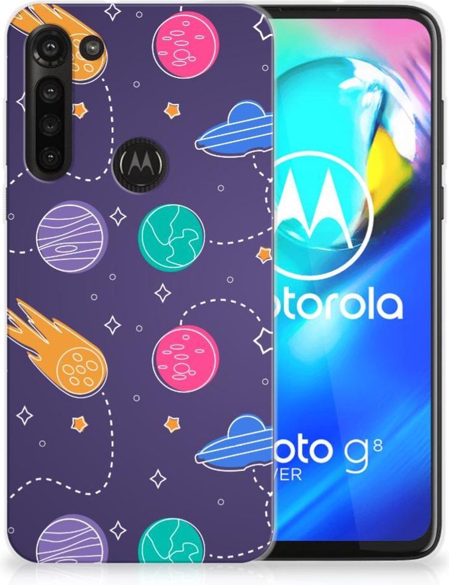 Motorola Moto G8 Power Silicone Back Cover Space