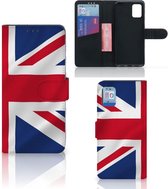 Telefoonhoesje Geschikt voor Samsung Galaxy A31 Wallet Book Case Groot-Brittannië
