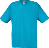 Fruit Of The Loom Heren Screen Stars Origineel Vol Cut T-shirt met korte mouwen (Azure Blauw)