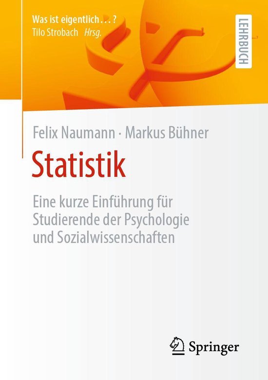 Psychology (German Language) - Statistik - cover