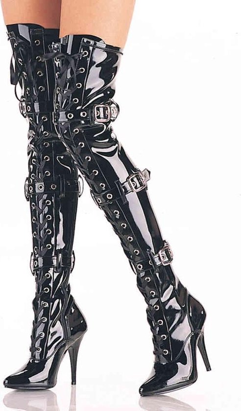 Pleaser Cuissardes -40 Chaussures- SEDUCE-3028 US 10 Noir bol