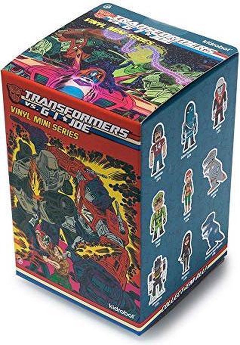 Kidrobot Transformers vs G.I. Joe Mini Series (Price per Piece)
