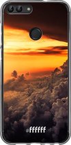 Huawei P Smart (2018) Hoesje Transparant TPU Case - Sea of Clouds #ffffff