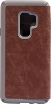 Speck Presidio Leather Folio Samsung Galaxy S9 Plus Saddle Brown