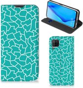 Hoesje Huawei P40 Lite Book Case Cracks Blue