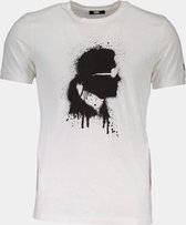 Karl Lagerfeld Beachwear T-shirt Wit XL Heren