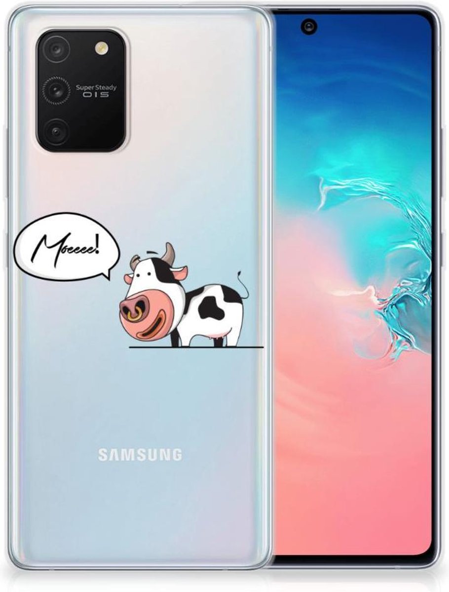 Samsung Galaxy S10 Lite Telefoonhoesje met Naam Cheeky Cow