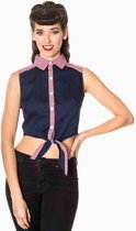 Dancing Days Blouse -XS- J'ADORE Blauw