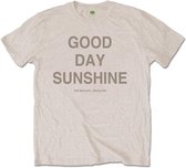 The Beatles Heren Tshirt -XL- Good Day Sunshine Creme