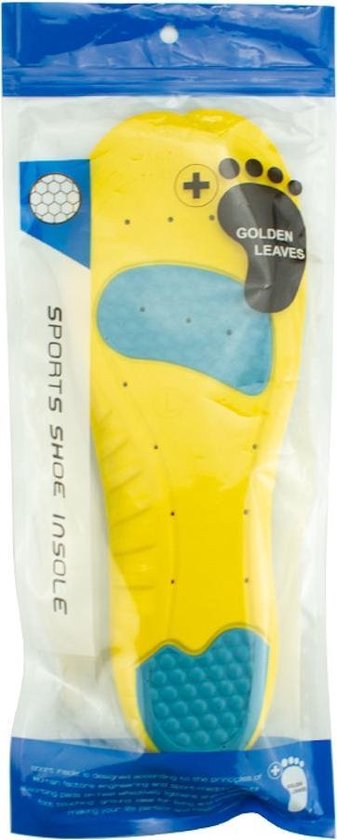 Decopatent® Inlegzolen - Sport - Gel Foam - Inlegzooltjes - Indoor \u0026  Outdoor Sport - | bol.com