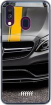 Samsung Galaxy A50 Hoesje Transparant TPU Case - Mercedes Preview #ffffff