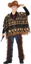 ATOSA - Cowboy kostuum met poncho voor jongens - 104/116 (3-4 jaar)