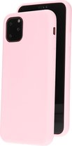 Mobiparts hoesje geschikt voor de Apple iPhone 11 Pro Max - Siliconen - Roze