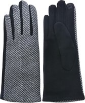 Melady Handschoenen Winter 8*24 cm Zwart Polyester Handschoenen Dames