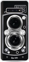 Casetastic Samsung Galaxy S10 Plus Hoesje - Softcover Hoesje met Design - Camera Retro Lens Print