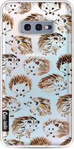 Casetastic Samsung Galaxy S10e Hoesje - Softcover Hoesje met Design - Hedgehogs Print